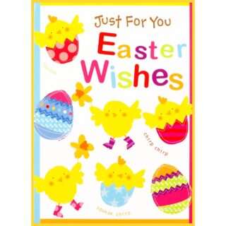 Easter Wishses  - Code 50 - 6pk - ESE23742 - Simon Elvin