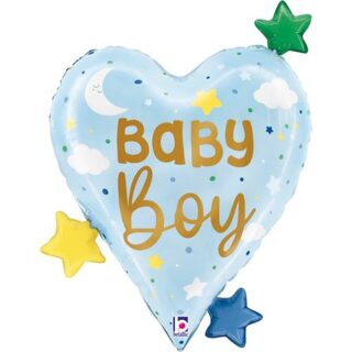 Betallic - Baby Boy Heart Star Shape - 25