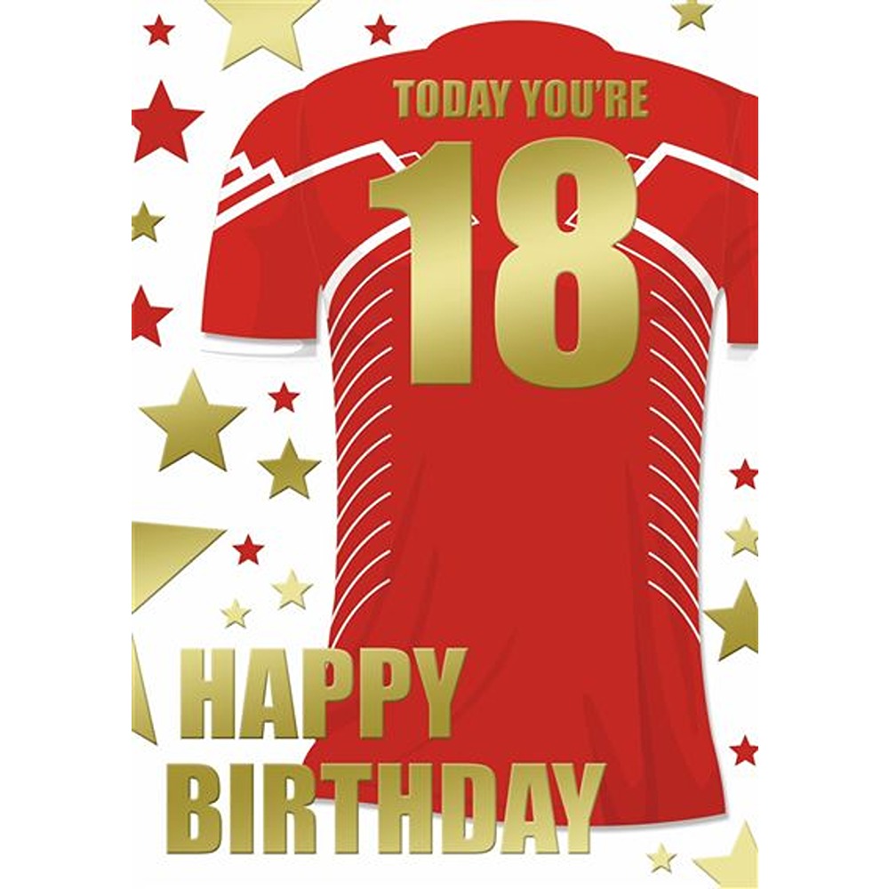 Xpress Yourself - Age 18 Football - Code 50 - 12pk - SL50028B/*