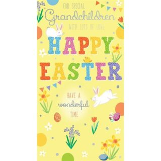 Grandchildren Happy Easter - Code 30 - 6pk - SPE05 - Kingfisher