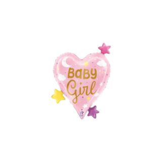 Grabo - Baby Girl Heart Shape Stars - 25
