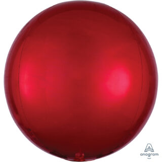 Red Orbz Packaged Foil Balloons 15