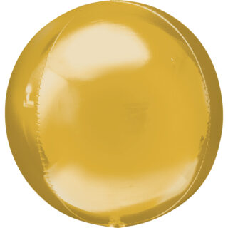 Anagram Gold Orbz Packaged Foil Balloons 15