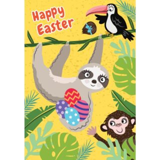 Happy Easter Sloth - Code 50 - 6pk - C88358 - Regal