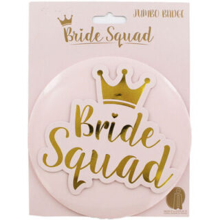 bride squad badge