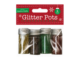 Glitter Pots 4 Pack