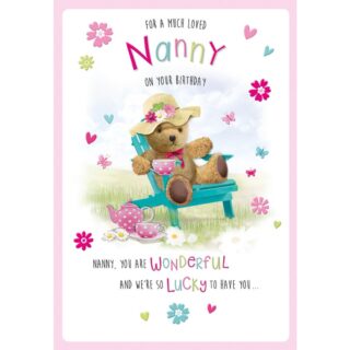 REGAL - BIRTHDAY NANNY CHAIR & TEA - C75 - 6PK - C80893