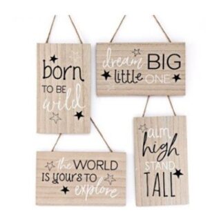 Sifcon - Baby Wooden Plaques - BB0370