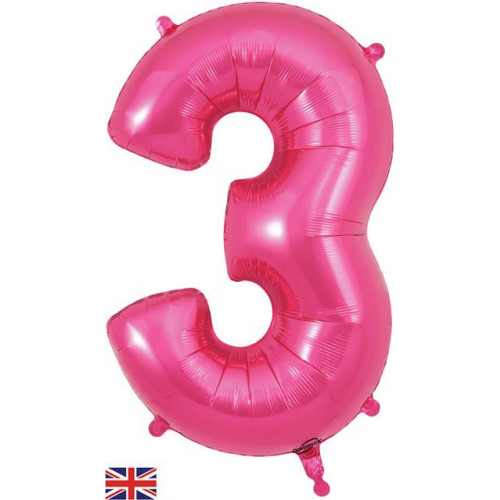 Oaktree 34" Number 3 Pink *