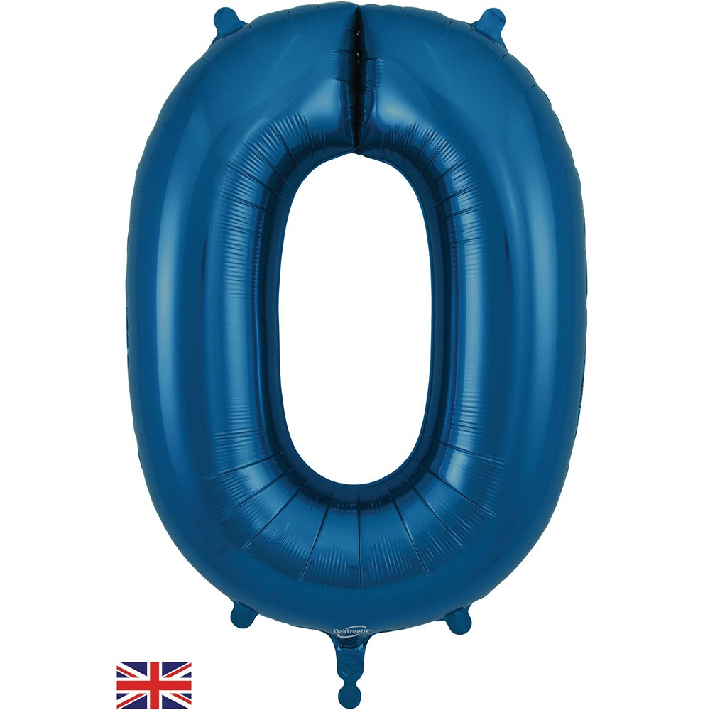Oaktree 34inch Number 0 Navy Blue - 607002 *