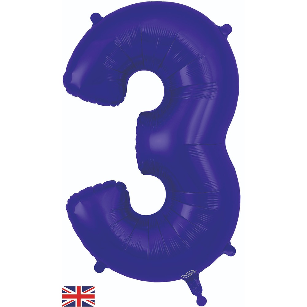 Oaktree 34" Number 3 Purple*