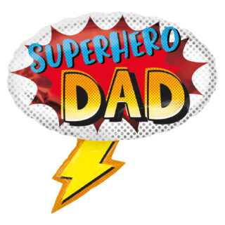 Anagram - Superhero Dad SuperShape Foil Balloons - 27