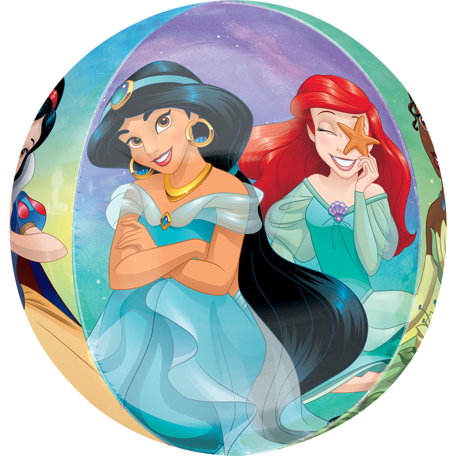 Anagram Princess Once Upon A Time Foil Orbz Balloons 15"/38cm x 16"/40cm G40 - 3986801