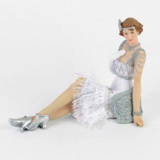 Widdop - Gatsby Girls Figurine Sitting - Evelyn - 655314
