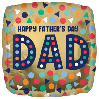 Anagram Happy Father's Day Standard HX Foil Balloons S40