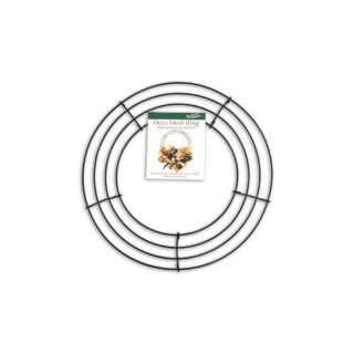 Oaktree - Eleganza Deco Mesh 10inch Coated Wire Ring Green - 667051