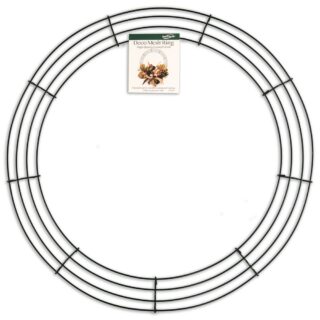 Oaktree - Eleganza Deco Mesh 18inch Coated Wire Ring Green - 1ct - 667105