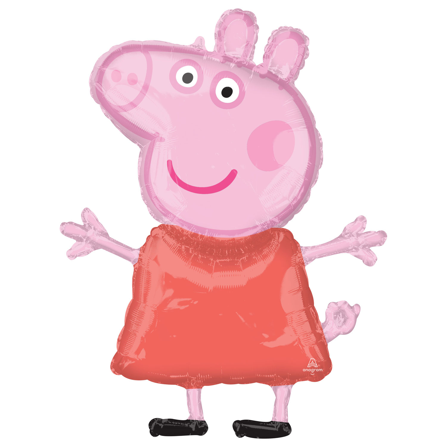 Anagram Peppa Pig SuperShape Foil Balloons 25"/63cm w x 32"/81 cm h P38*
