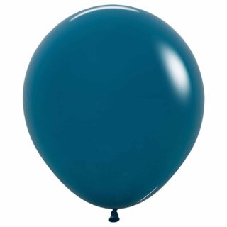 Sempertex - Fashion Colour Solid Deep Teal Latex Balloons - 18