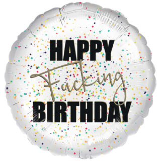 Anagram Happy Fucking Birthday Standard Foil Balloons S40