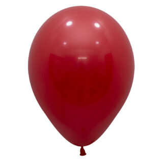 Amscan - Fashion Colour Solid Imperial Red 016 Latex Balloons 5