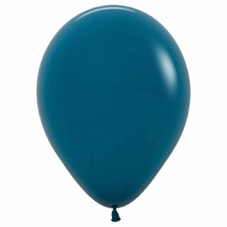 Sempertex - Fashion Colour Solid Deep Teal  Latex Balloons - 5