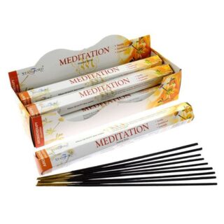37117 Stamford Hex Aromatherapy Incense Sticks - Meditation - INC218