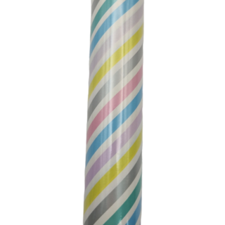 Pastel Stipes - 3M Roll Wrap - 29031-GWC