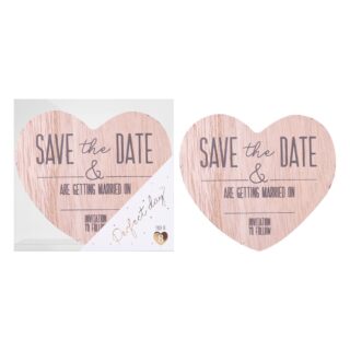 RSW -  - WOODEN MAGNET SAVE THE DATE - WD0028