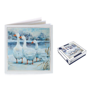 TS CARDS 10 DELUXE WINTER GEESE