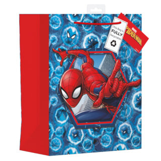 Design Group - Spider-Man Gift Bag - Large - YANLB42L