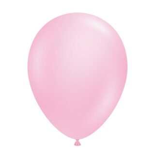 Tuftex - Pastel Baby Pink Latex Balloons - 5