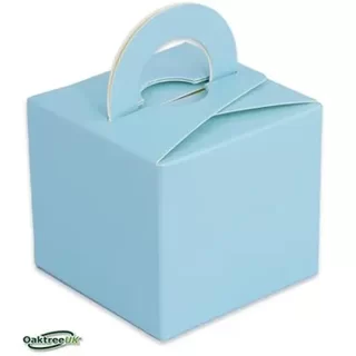 Balloon/Gift Box Light Blue x 10pcs