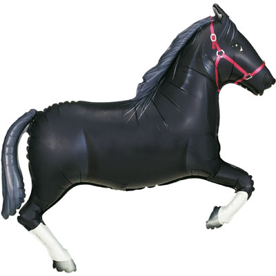 Grabo 34" Black Horse Shape B Pkt - 180K-P