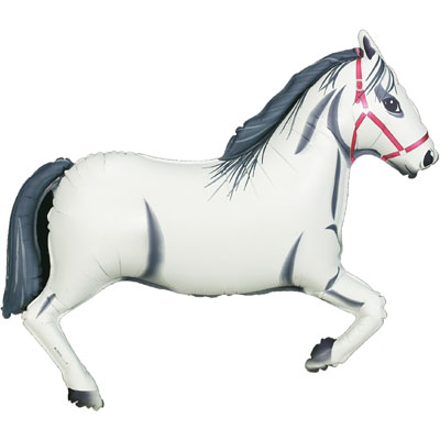 Grabo 34" White Horse Shape B Pkt - 180WH-P