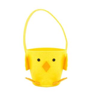 Felt Easter Chick Treat Bucket