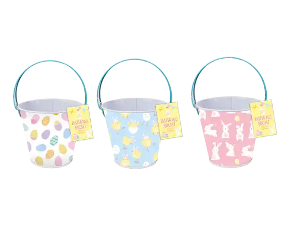 METAL EASTER TREAT BUCKET