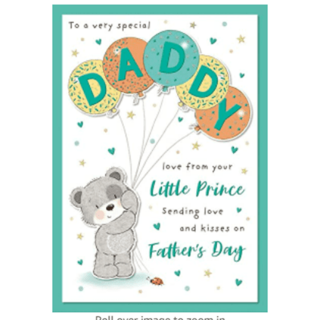 Magic Moments - Dad from Prince - Bear balloons -