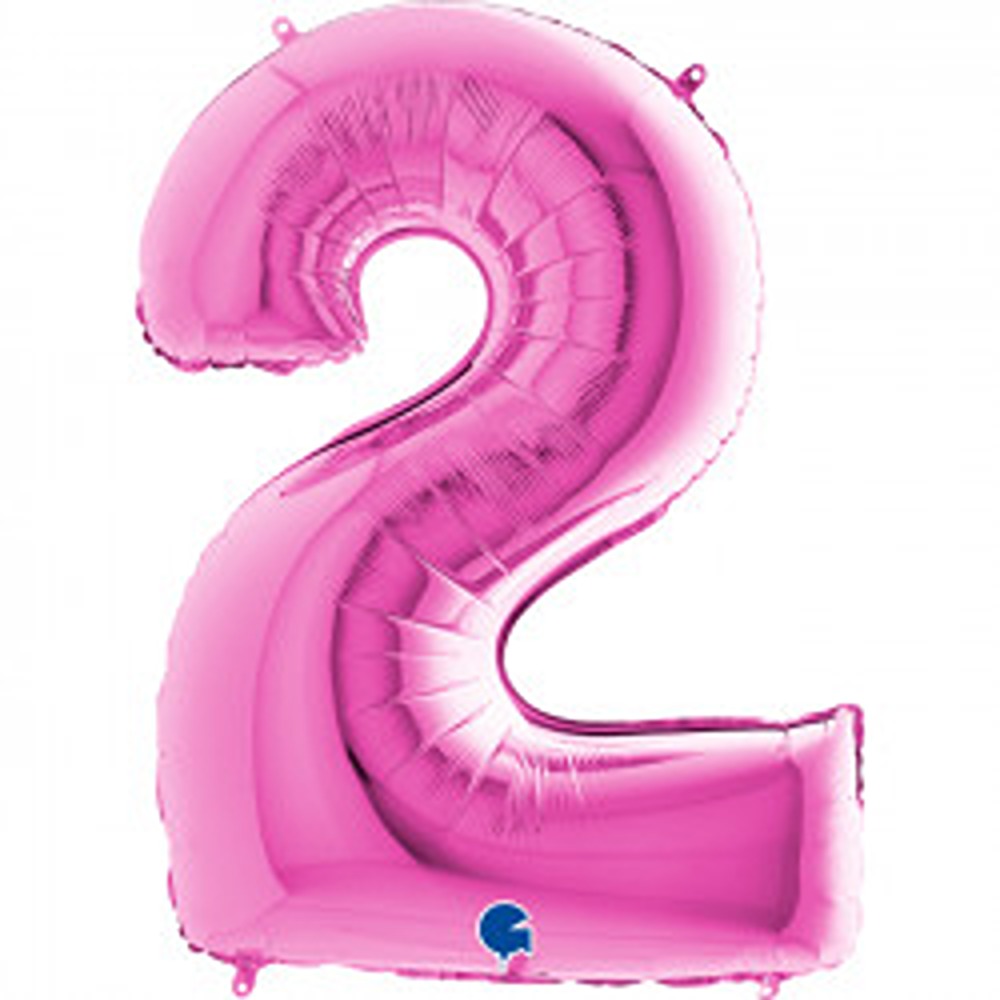 Grabo 40" Fuchsia Number 2 Pkt - 012F-P