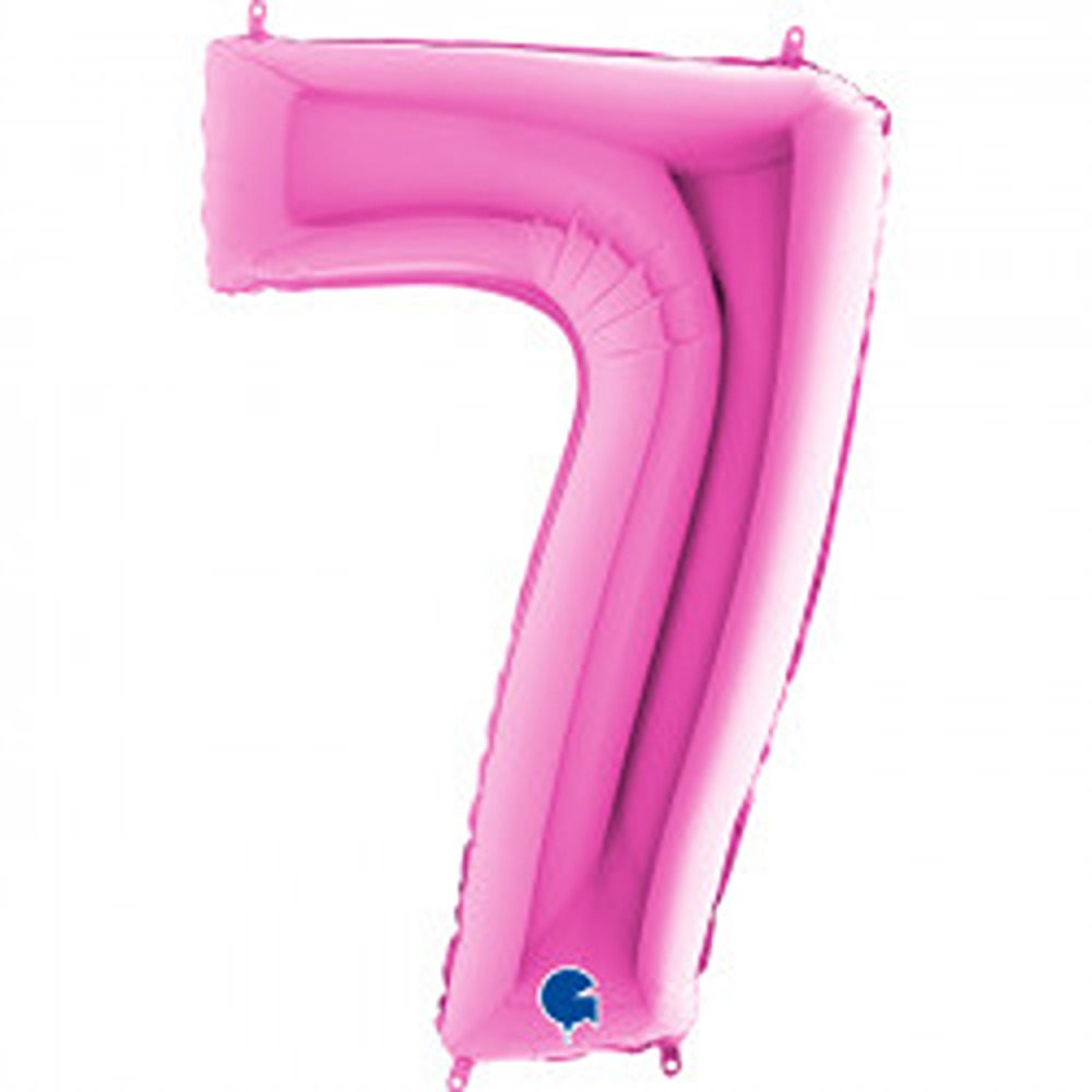 Grabo 40" Fuchsia Number 7 Pkt - 017F-P