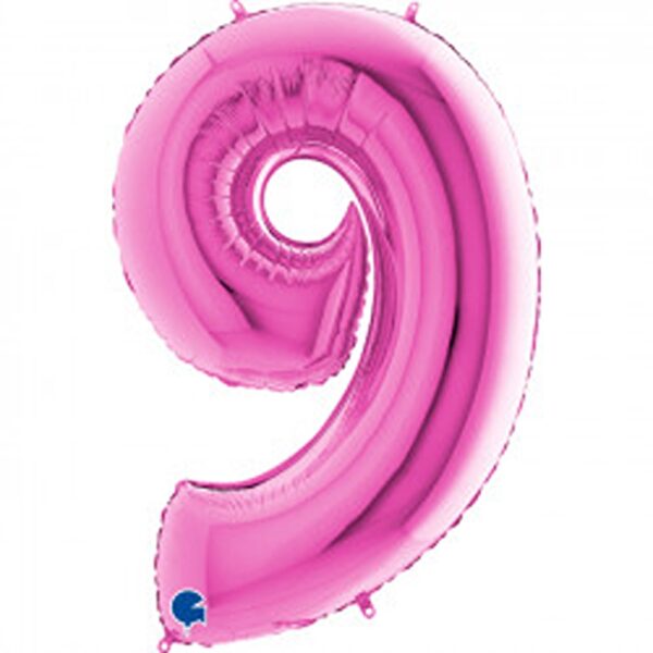 Grabo 40" Fuchsia Number 9 Pkt - 019F-P