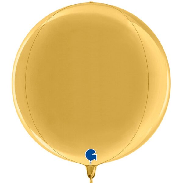 Grabo 15" 4D Gold Globe 15" Pkt - 74212G5-P
