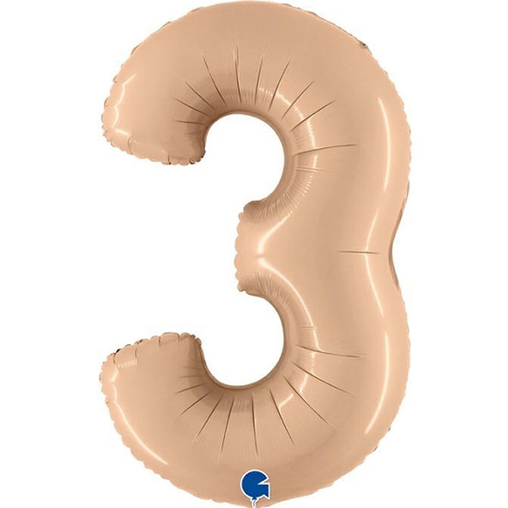 Grabo 40" Satin Nude Number 3 Pkt - 400300SNU-P