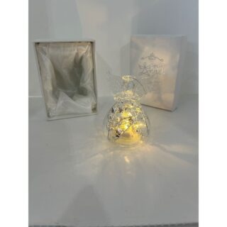 Light Up Angel Glass Ornament - GB00296