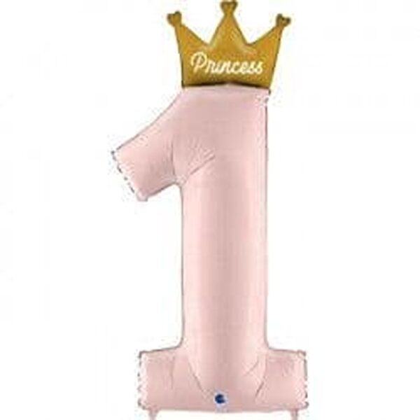 Grabo 40" My 1st Birthday Princess Shape I Pkt - G72103