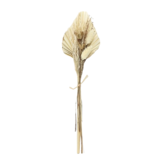 Sifcon - Bouquet With Dried Palm Spear - 40cm - Ni1090