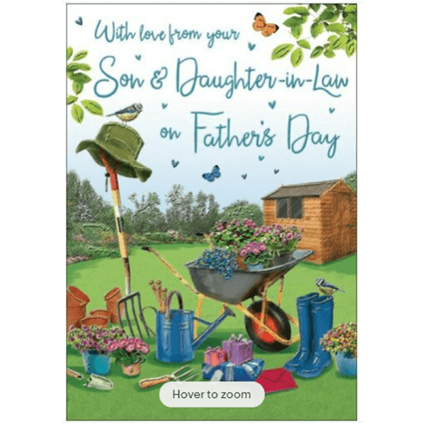 REGAL - FATHERS DAY - Dad From Son & Daughter In Law - C88054