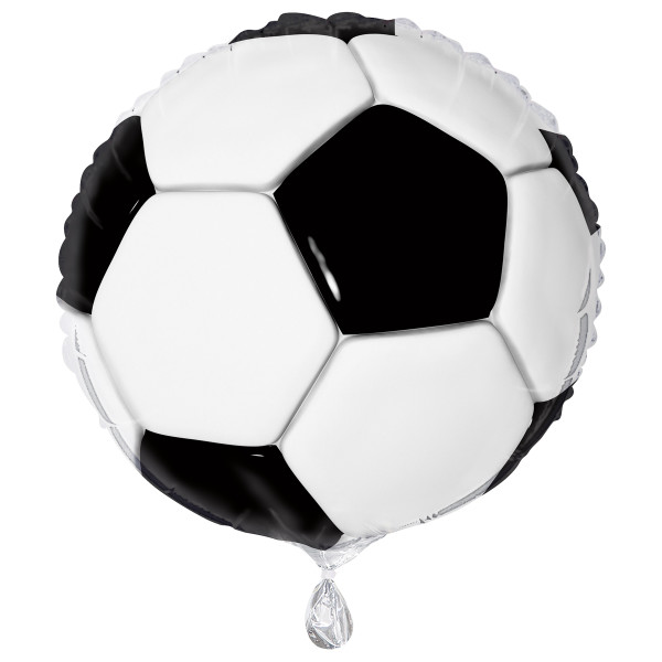 3D Soccer / FOOTBALL Round Foil Balloon 18", Packaged*