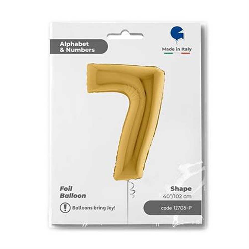 GRABO NUMBER 7 GOLD5 40" SINGLE PACK 127G5