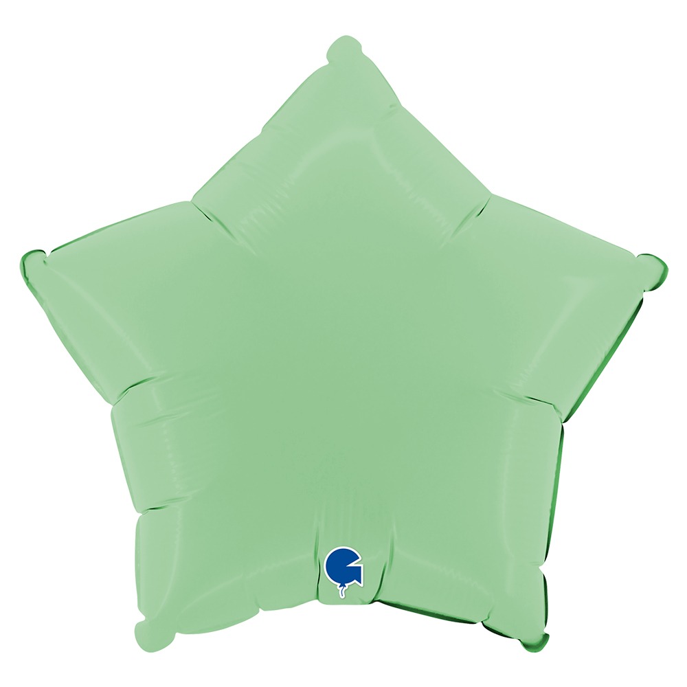 Grabo 18" Matte Green Star Unpackaged - 254-BJ/0476